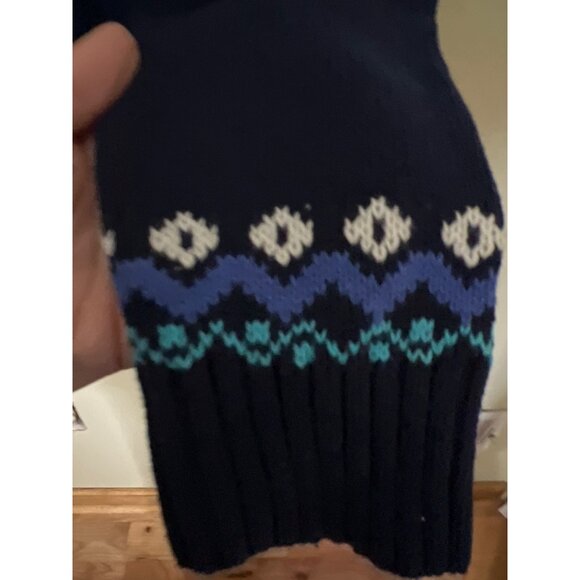 Blair Womens Fair Isle Knit Sweater Medium Nordic Cabincore - Picture 9 of 11